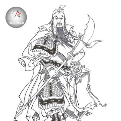 ý nghĩa hình xăm Quan Công theo phong thủy